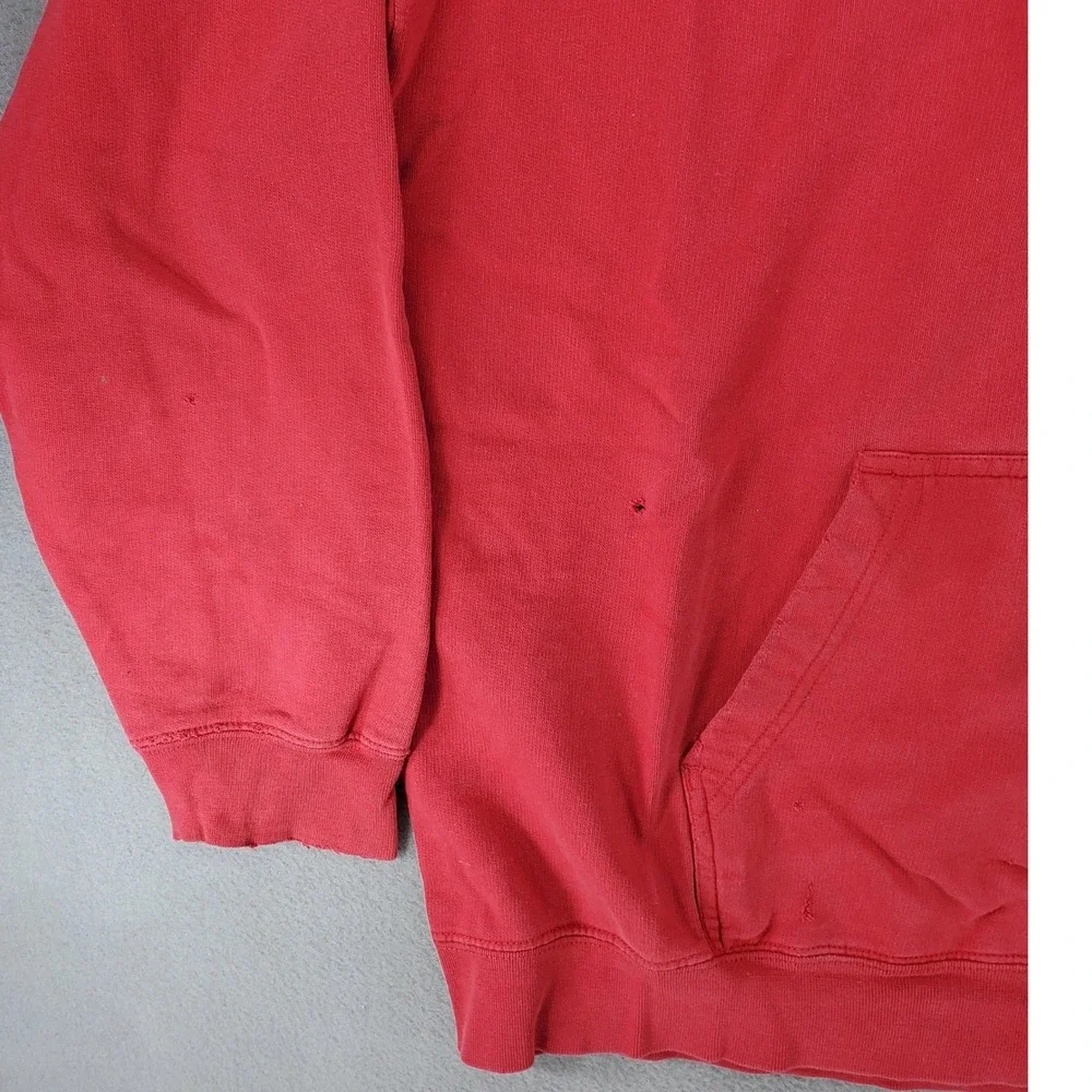 Orange County‎ Choppers Hoodie Men XL Red Biker Graphic Distressed Pullover OCC